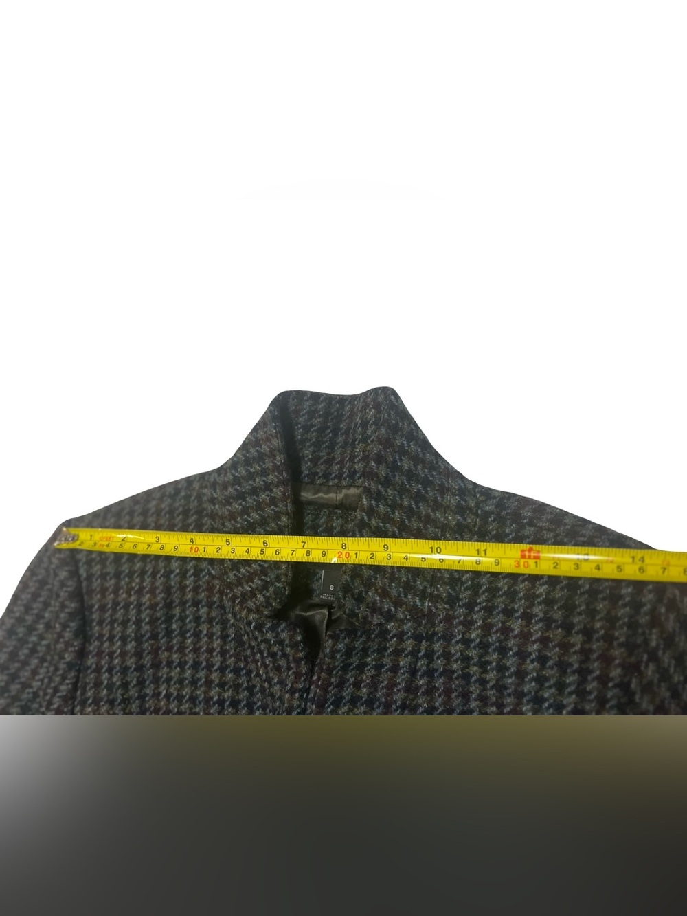 J. Crew JCrew Houndstooth Regent Wool Blazer Sz 8 Preppy Classic Career Academia - Picture 6 of 11
